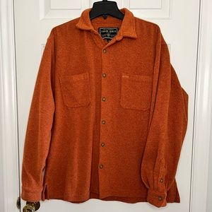 True Grit XL Fleece Button Up Long Sleeve Shirt